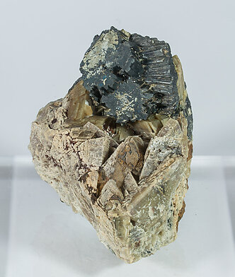 Bournonite with Siderite.