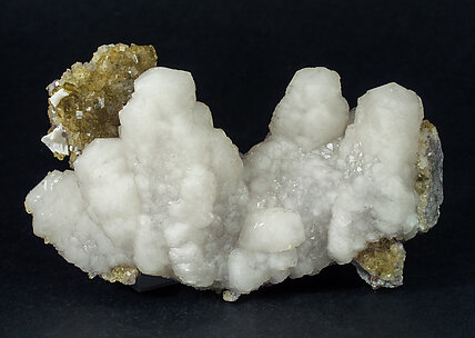 Calcite with Fluorite. 