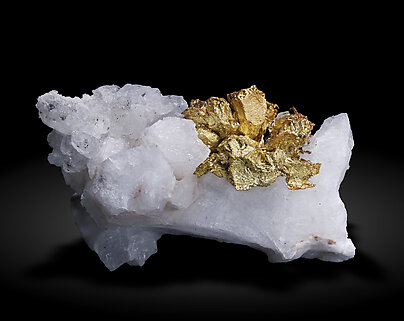 Gold on Quartz.