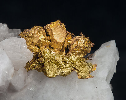 Gold on Quartz. 