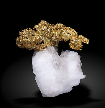 Gold on Quartz.