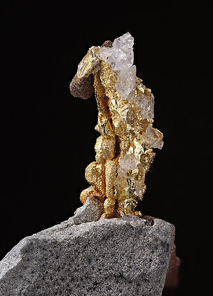 Gold with Quartz. Detail / Photo: Joaquim Calln