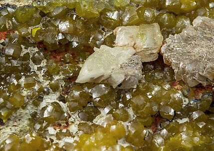 Mimetite with Cerussite. 