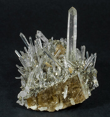 Quartz with Siderite. Side