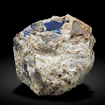 Veszelyite with Hemimorphite.