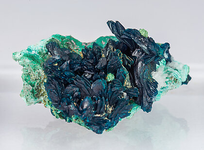 Veszelyite with Theisite. Front