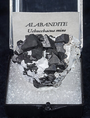 Alabandite with Calcite. 