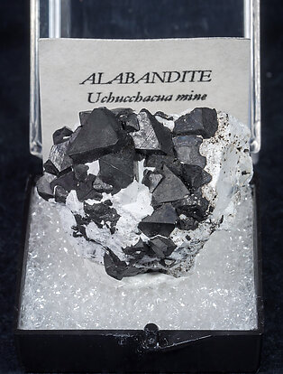 Alabandite with Calcite.