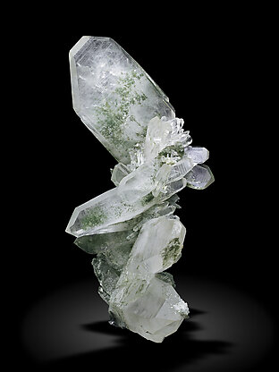 Quartz with Chlorite inclusions.