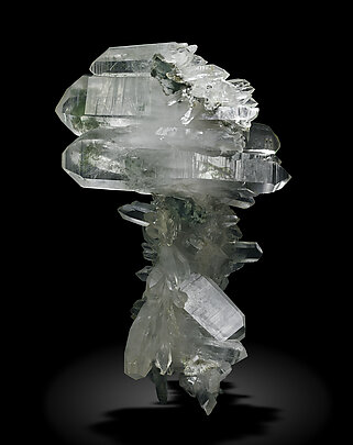 Quartz with Chlorite inclusions.