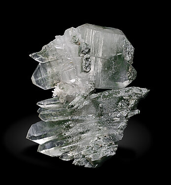 Quartz with Chlorite inclusions.