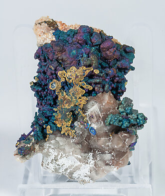 Chalcocite with Calcite.