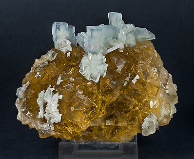 Fluorite with Baryte and Dolomite.