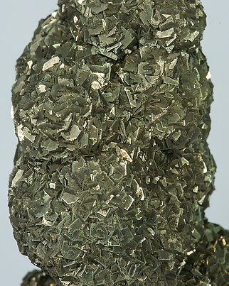 Pyrite with Calcite. 