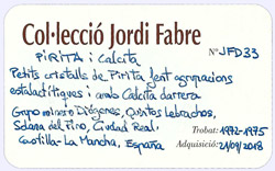 Pirita con Calcita