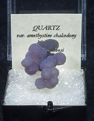 Quartz (variety amethyst).