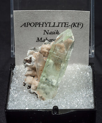 Fluorapophyllite-(K) with Heulandite-Ca.