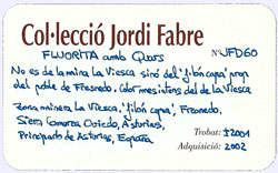 Fluorita con Cuarzo