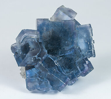 Fluorite with Quartz. Front