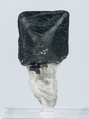 Franklinite with Calcite. Rear