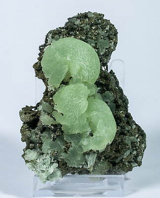 Prehnite with Augite and Titanite. 