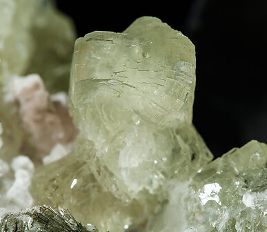 Prehnite with Orthoclase. 