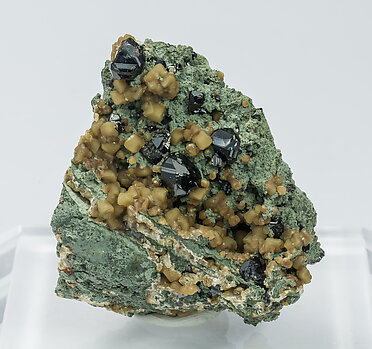 Sphalerite with Siderite.