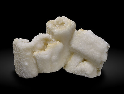 Calcite (variety kanonenspat) with Quartz.