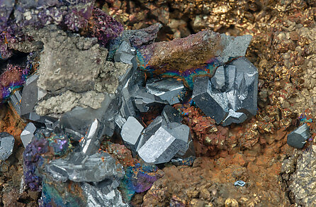 Chalcocite with Pyrite. 