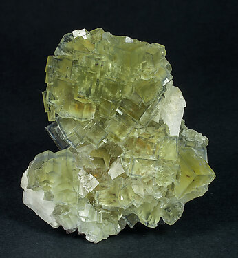 Fluorite with Baryte. 