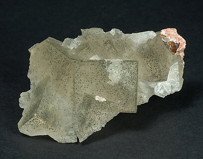 Fluorite with Quartz and Baryte.