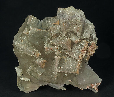 Fluorite with Quartz and Baryte. 