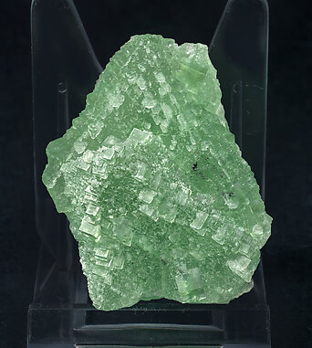 Fluorite (octahedral) with Quartz.