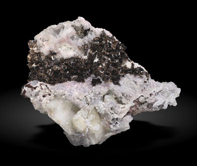 Hubeite with Calcite.