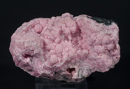 Rhodochrosite with Quartz and Sphalerite.