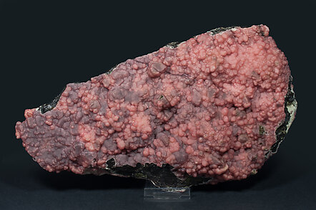 Rhodochrosite and Sphalerite.