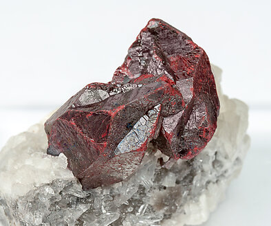 Cinnabar with Dolomite.