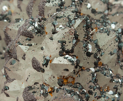 Hematite with Quartz. 