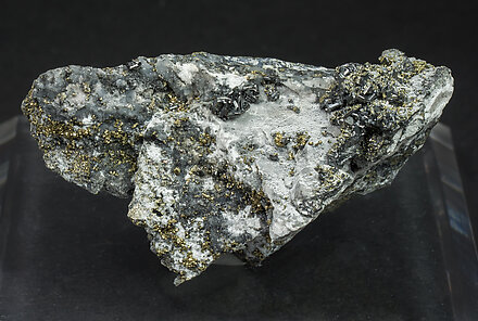 'Pearceite' with Chalcopyrite and Calcite. 