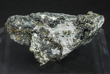 'Pearceite' with Chalcopyrite and Calcite.