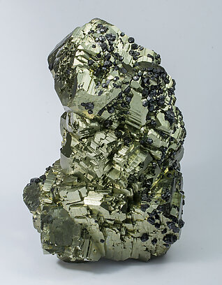 Pyrite with Sphalerite. Side
