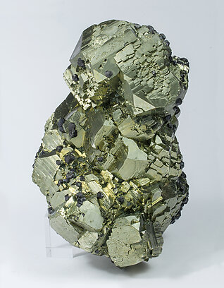 Pyrite with Sphalerite. Side