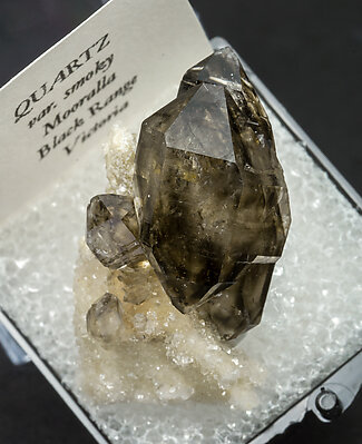 Quartz (variety smoky).