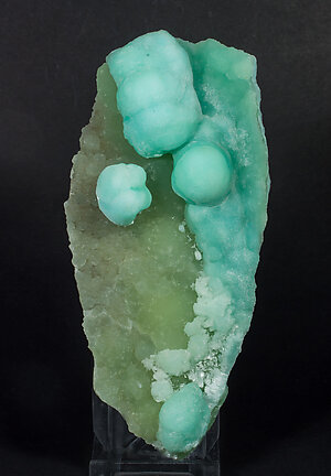 Aragonite on Calcite.