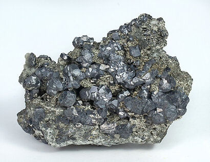 Galena with Pyrite. Front