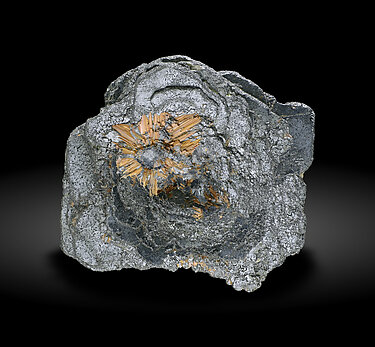 Hematite with Rutile.