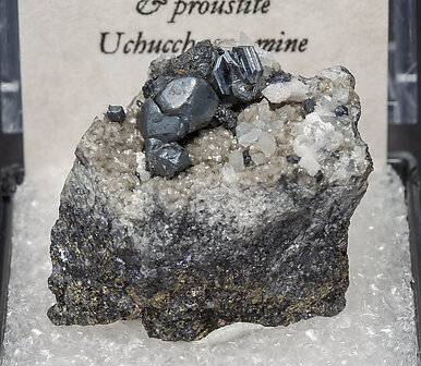 'Pearceite' with Proustite. 