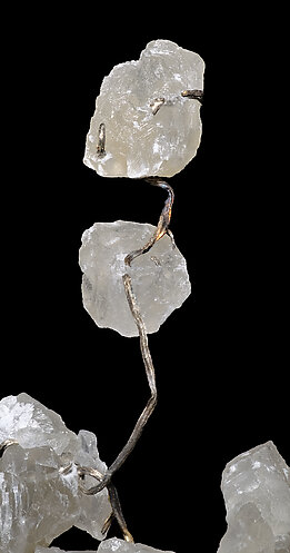 Silver with Calcite. Detail / Photo: Joaquim Calln