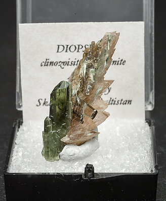 Diopside with Clinozoisite and Titanite. 