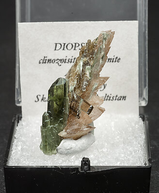 Diopside with Clinozoisite and Titanite.